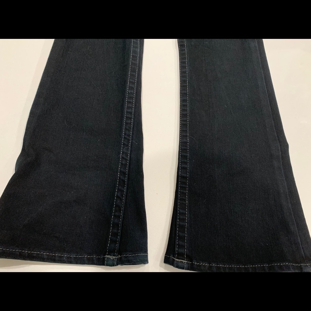 True religion size 28 black boot cut jeans - Picture 4 of 5